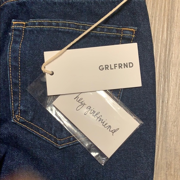 NWT GRLFRND Karolina High Rise Jeans Afterglow - Picture 11 of 15